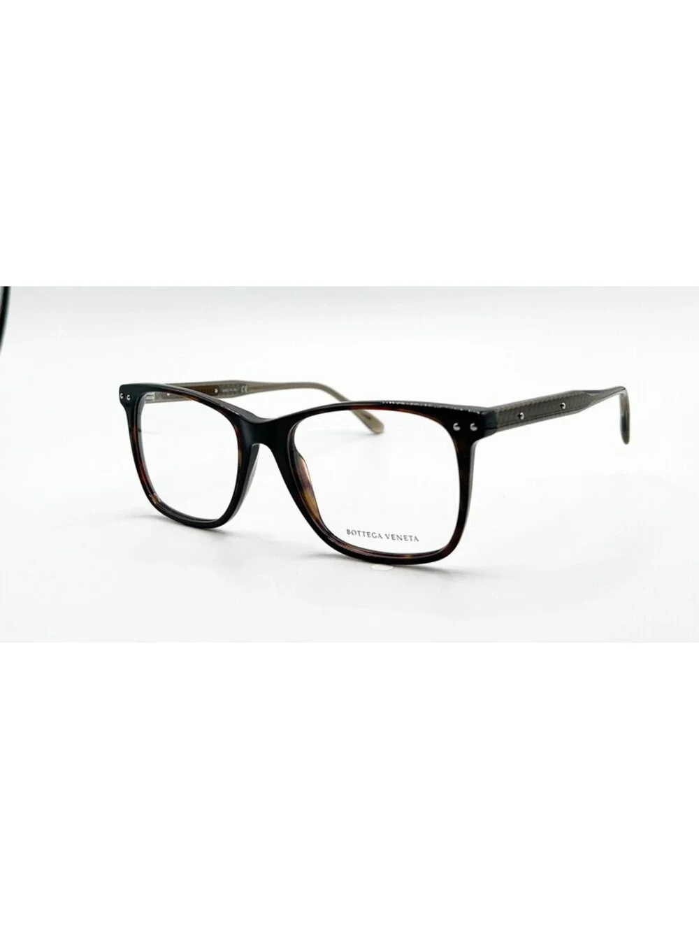 Bottega Veneta Bv0090O 010 Black Authentic Eyeglasses 53-18-145